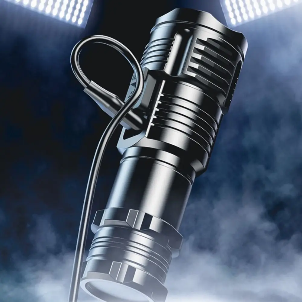 Waterproof LED Inspection Light Portable TYPE-C Charging Rechargeable Flashlight High Strong Power Clip-on Mini Flashlight