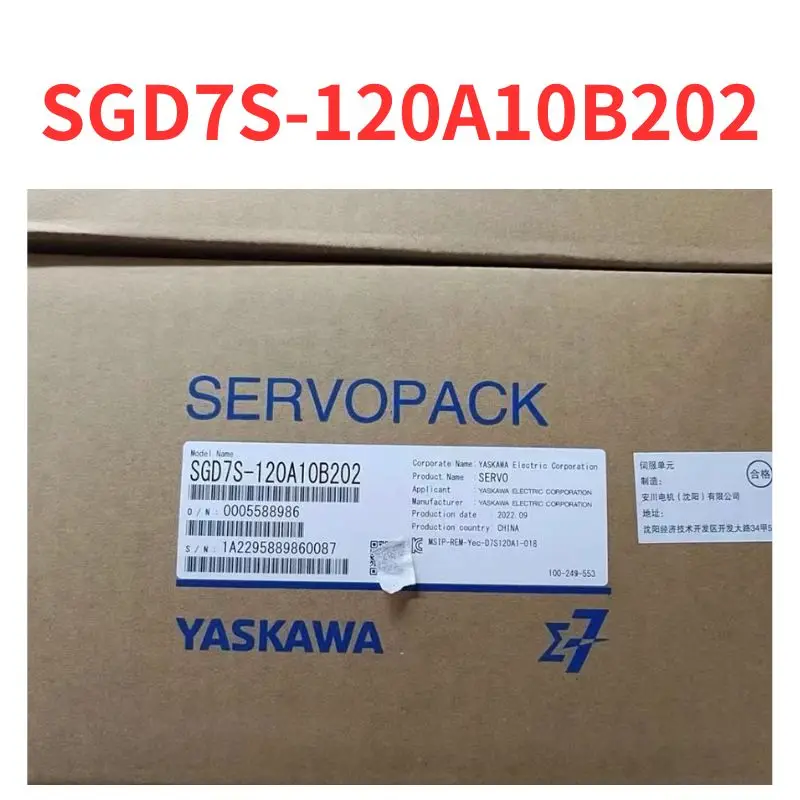 100% new  SGD7S-120A10B202  Servo-drive