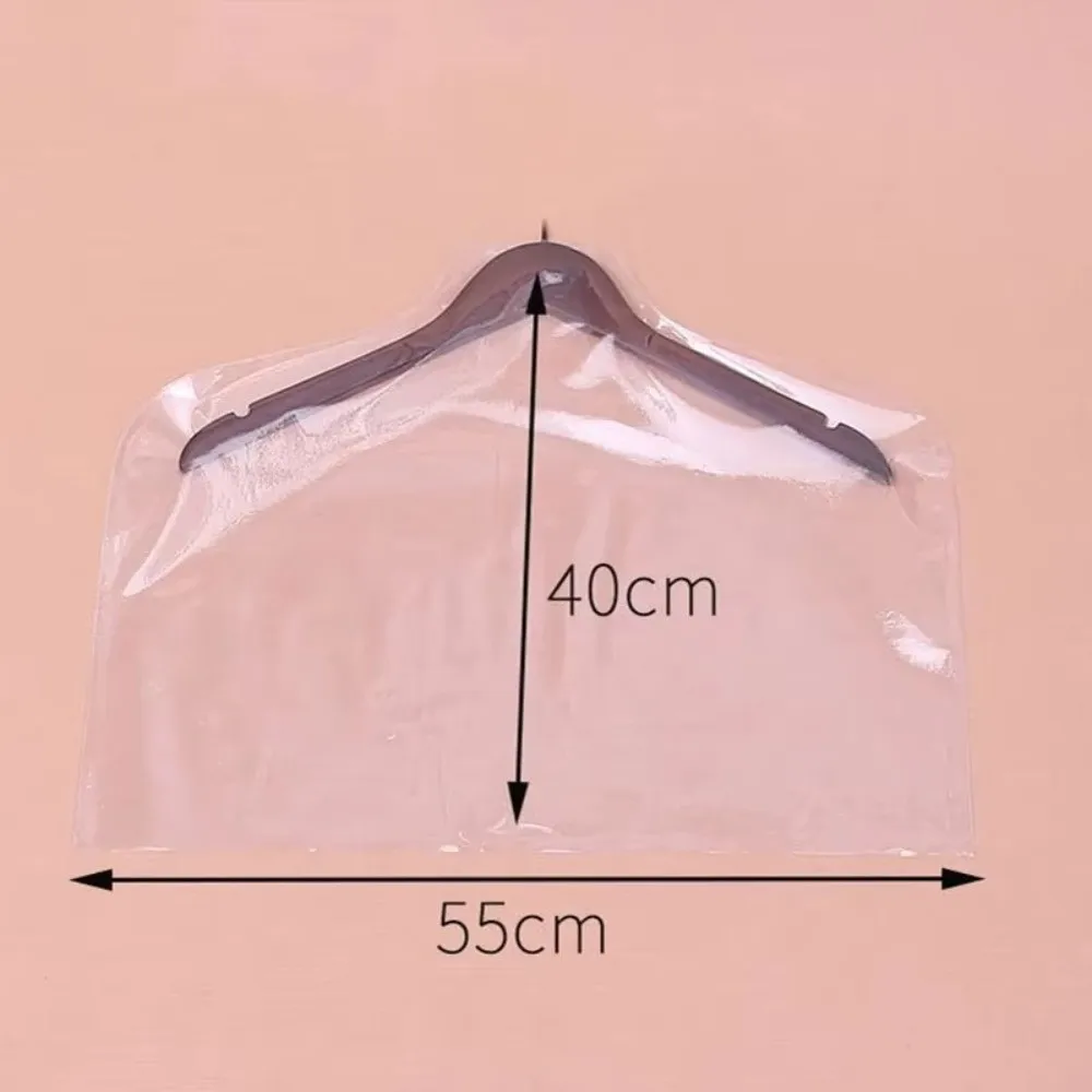 Durable Clear Clothes Covers PVC Multiple Size Dust Moisture Proof Protection Case For Garment Coat Jacket Shirt Suit