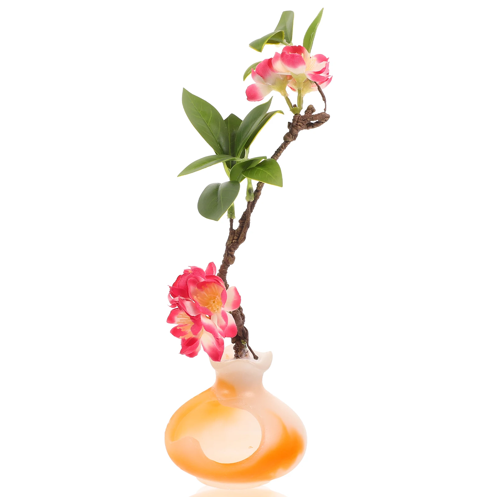 

Artificial Flowers Plastic Wear-resistant Fake Sushi Plate Ornament Lifelike Food Accessory Kitchen Decor Rose Cold Dish