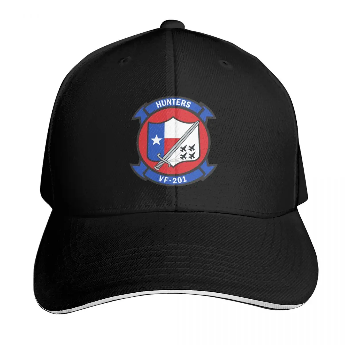 HUNTERS VF-201 Baseball Cap Six Panel Structured Crown Sun Protection UPF 50+ Breathable Mesh Back