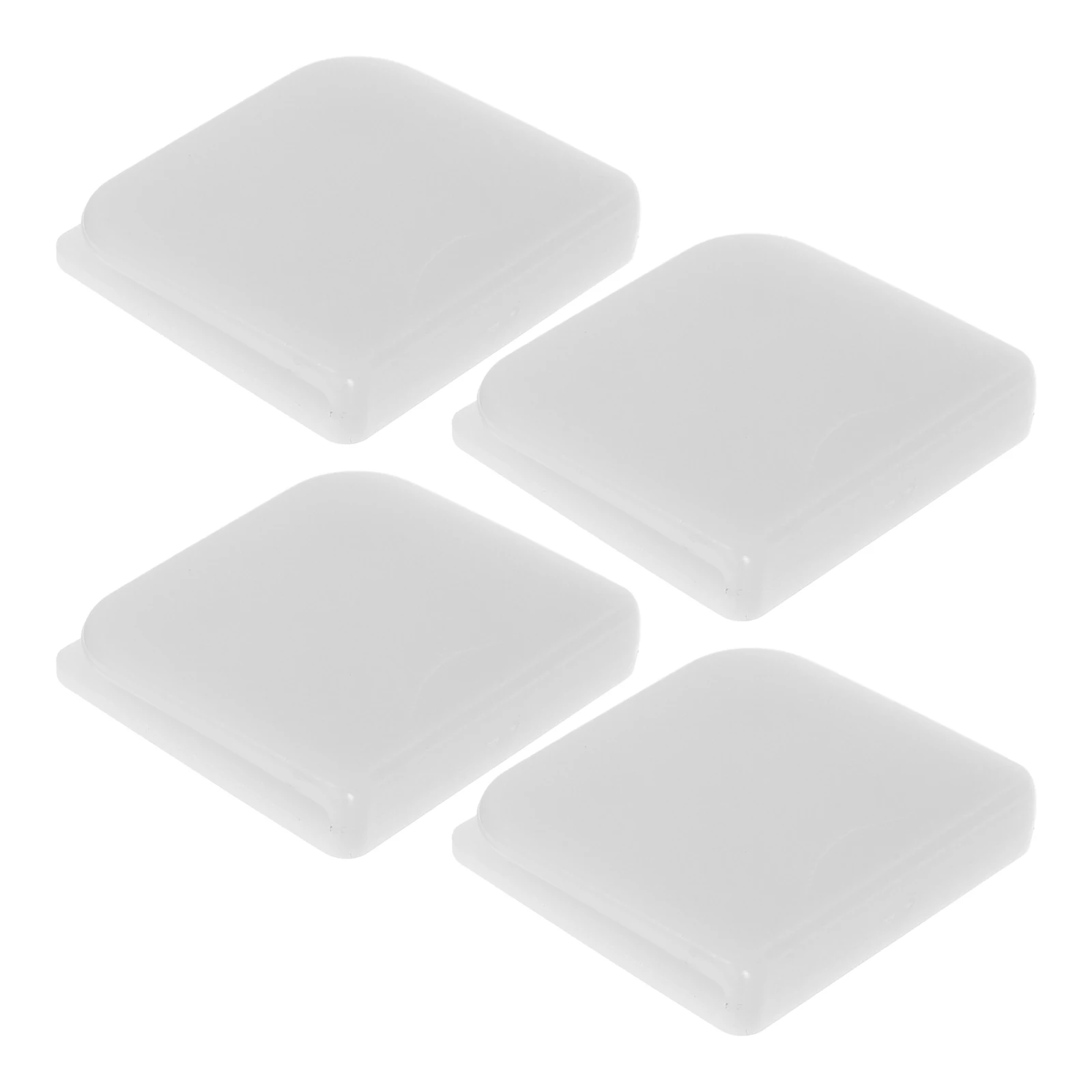 

4pcs Curtain Holder Shower Fasteners No Punching Buckles Clamps ABS Attachments Clips for Drapes RV Wall Plastic Liner