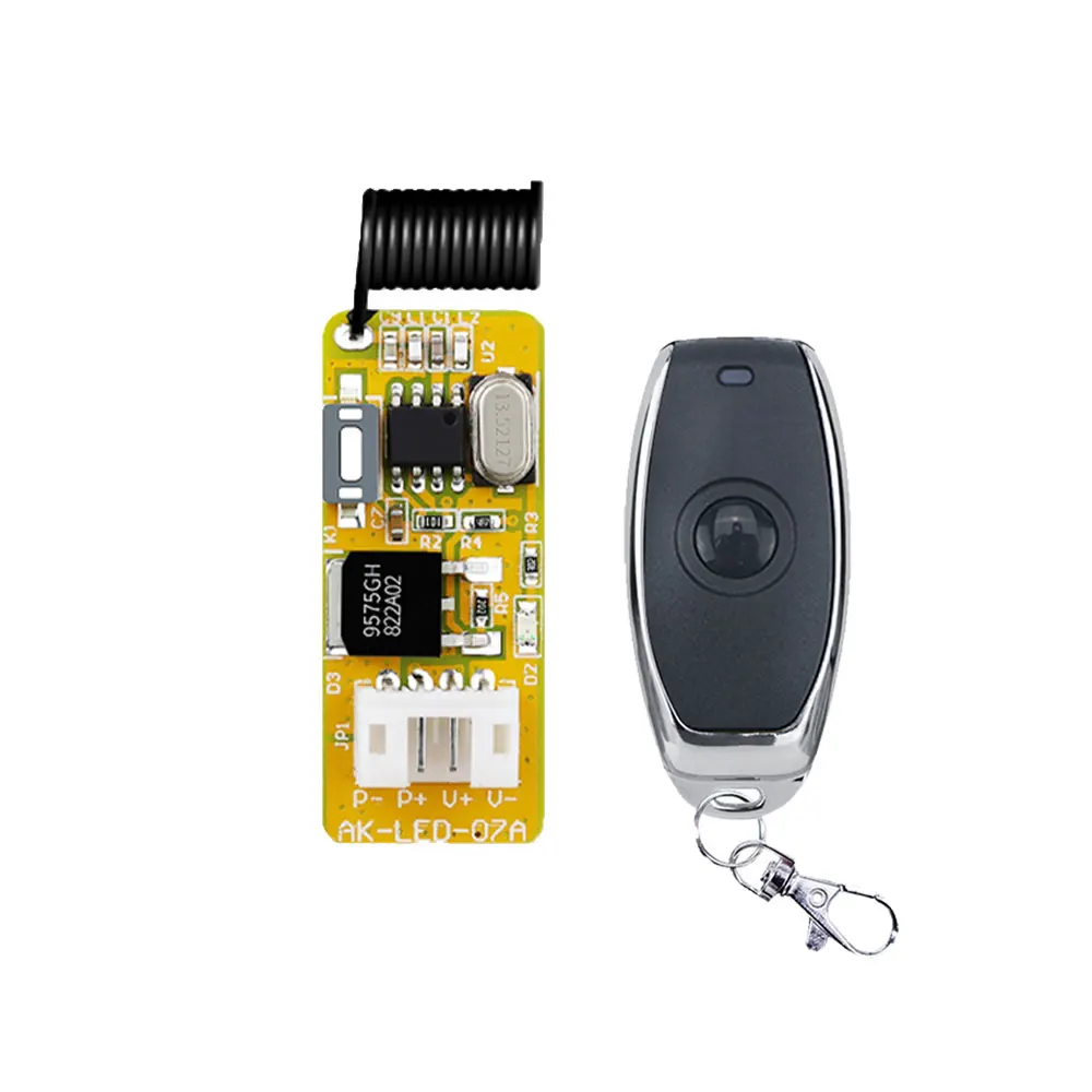 

433MHz LED Lighting Control Billboard Decorative Lights Miniature Low Power Delay Wireless Receiver Module