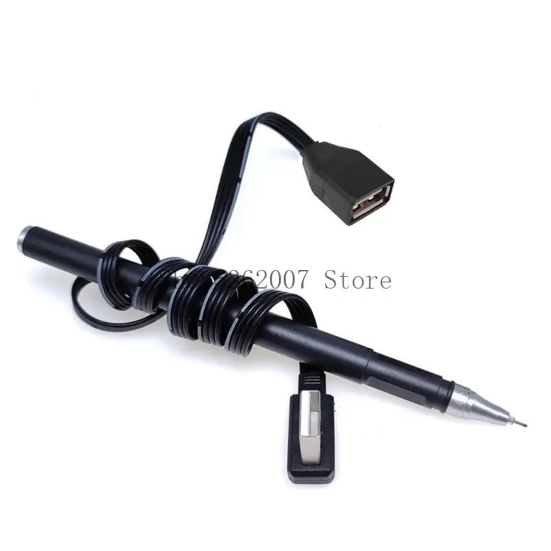 USB 2.0 Extension Cable Wire Male to Female Flat Cable 26AWG for Keyboards Fan 40JB