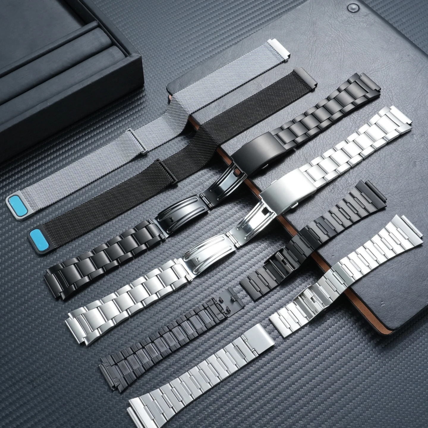 Stainless Steel Watch Case Band Full Mod Kit for Casio AE1200 AE1300 WS-1700 Metal Bracelet Replacement Modification Accessories view 2