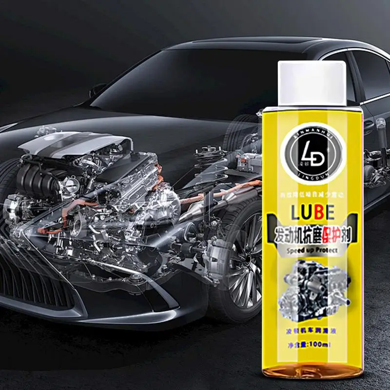 Engine Protective Agent 100ml Auto Engine Noise Reduction Protective Additive Advanced Nanotechnology Formula Vehicle Care Tool