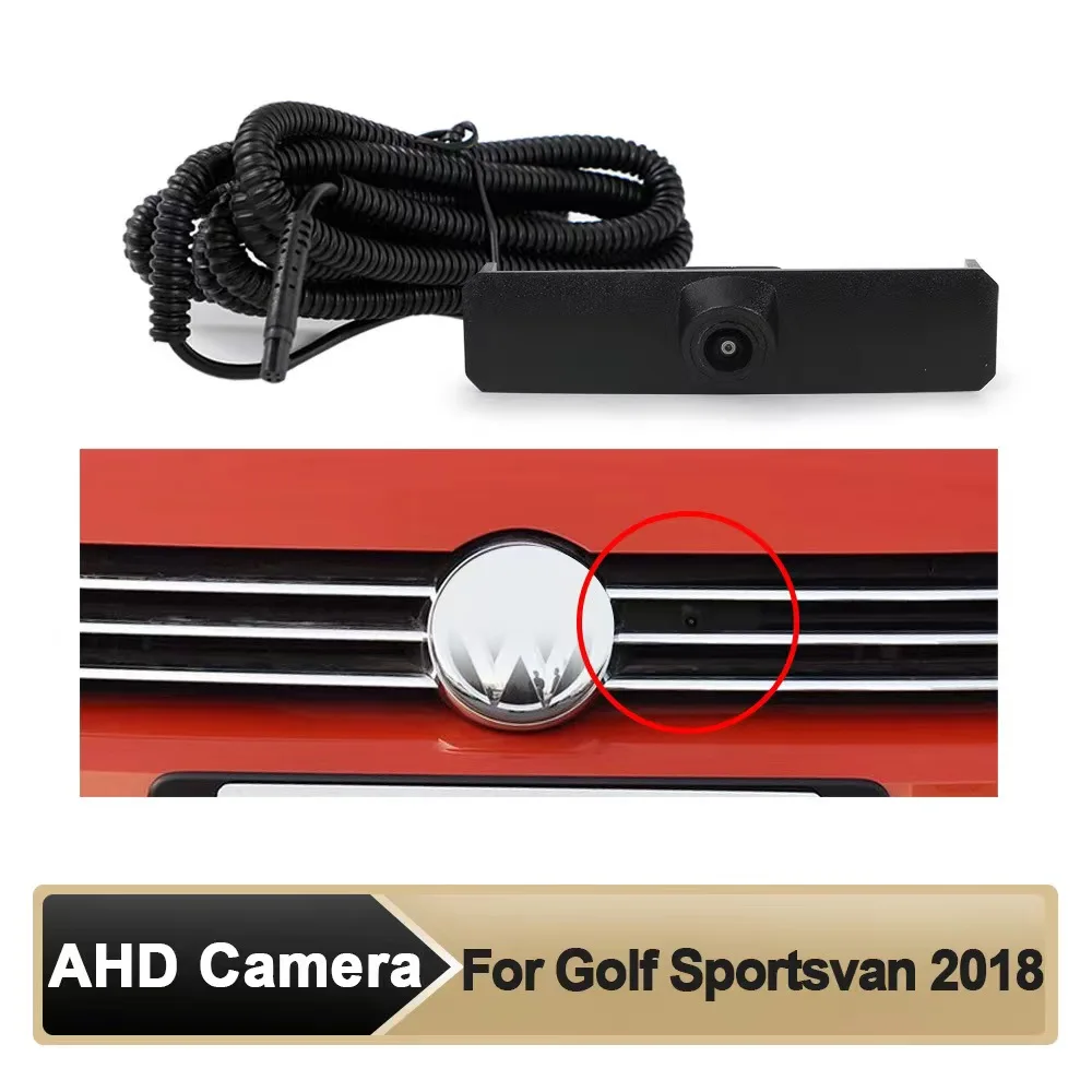 Car AHD Front View OEM Camera HD Night Vision Fisheye 150°Camera for VW 2018 Golf Sportsvan Parking camera