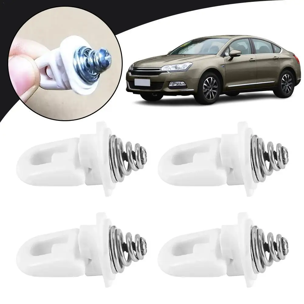 4 قطعة المصد الأمامي الاحتفاظ كليب لبيجو 407/607/407SW (2001-2008) لسيتروين C5 (2009-2016)