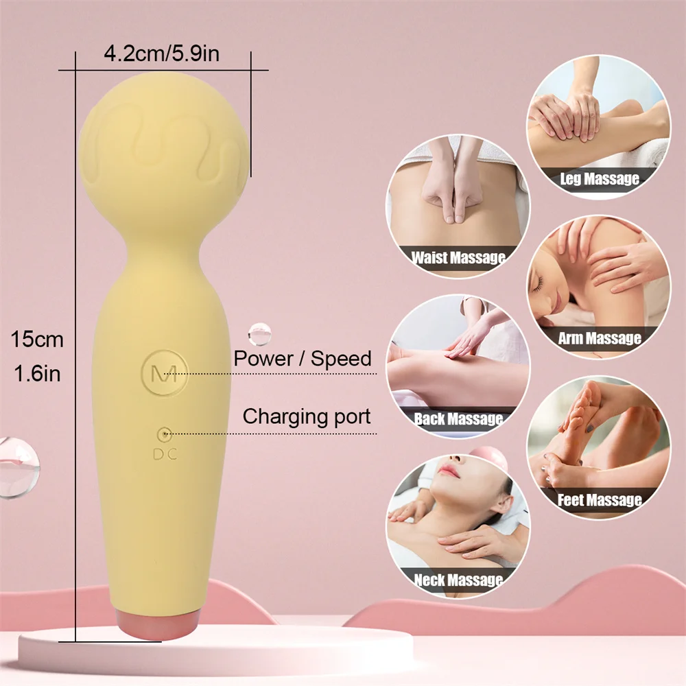 10 Speeds Mini Microphone Vibrators AV Stick Sex Toys For Women 18+ Adult Games Female Clitoris Climax Vagina Stimulator Sexshop