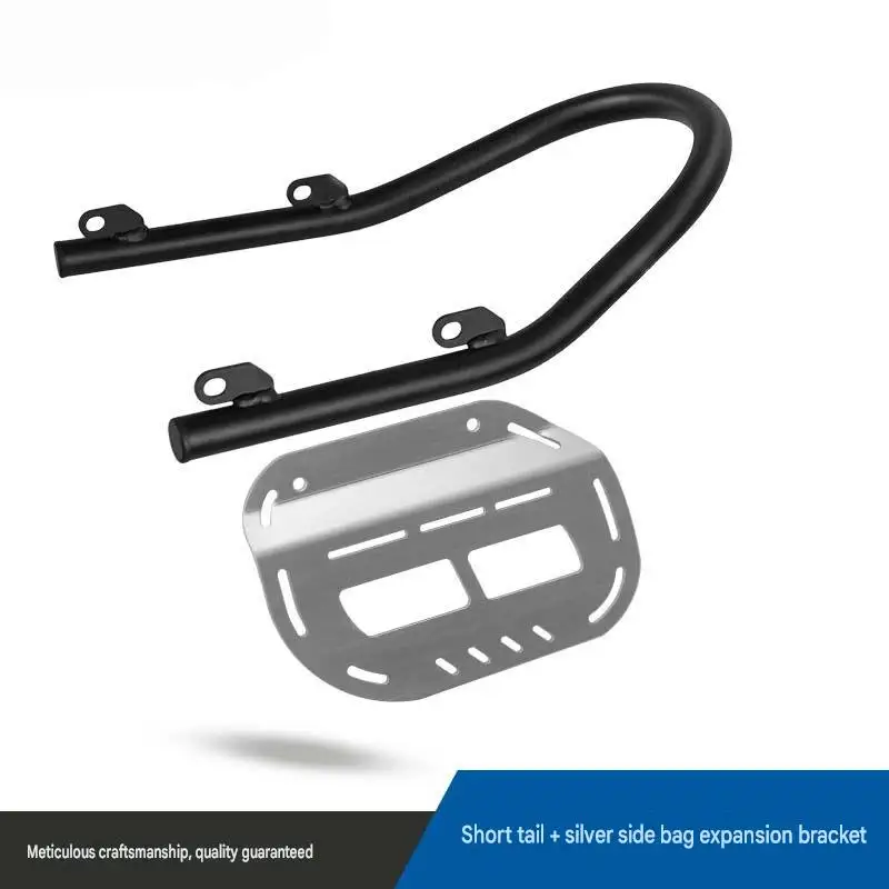 For CL300 CL500 Motorbike Solid Stainless Steel Short Tail Rack Wear Resistant Passenger Grab Bar Retro Street Riding Kit