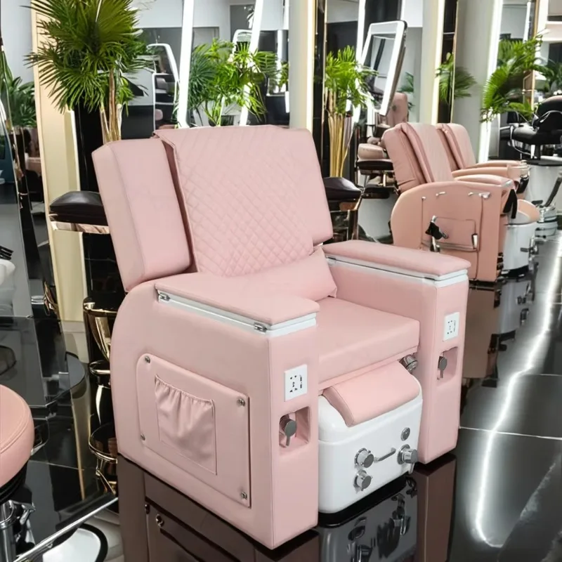 

Modern Design Professional Pedicure Chair for Manicure & Foot Spa Salon Furniture with Massage Function