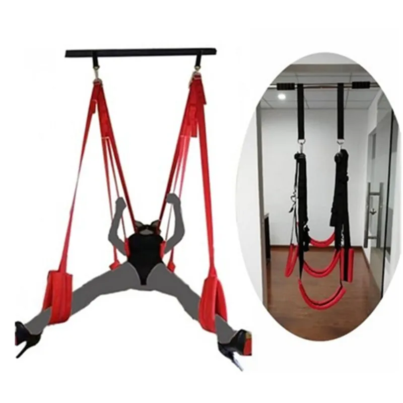 SM Bondage Gear Swing Chairs Hanging Door Sex Furniture Straps Flirting Bondage Rope BDSM Bondages Erotic Game Toy For Couples