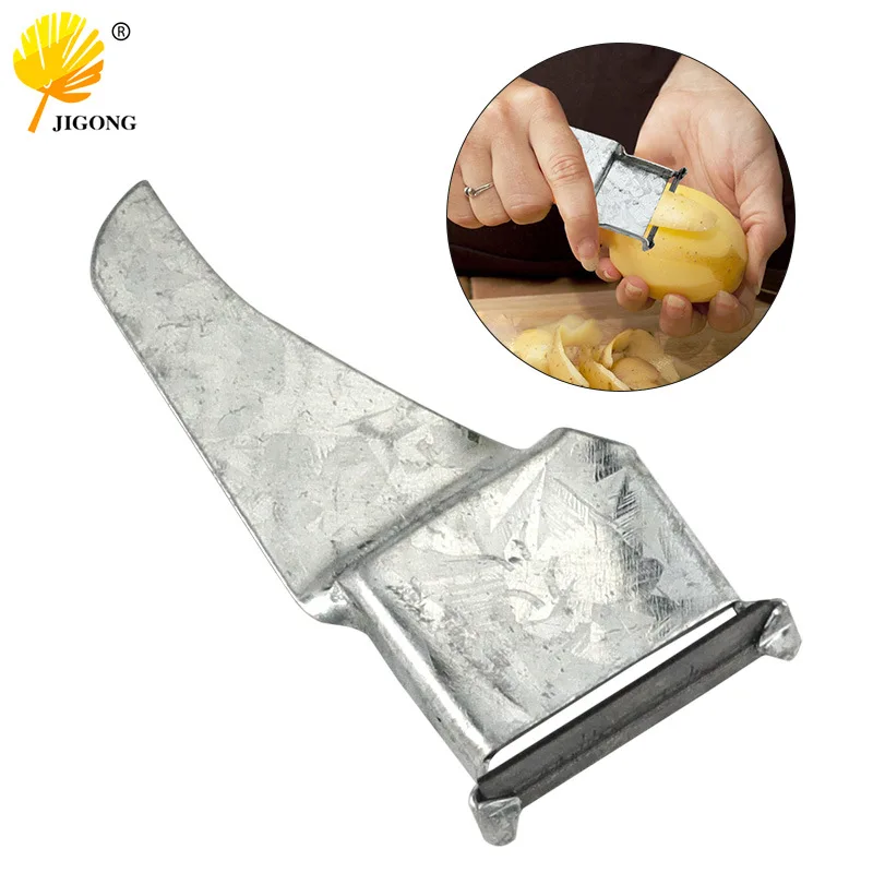 

Портативный нож для очистки овощей, старомодный скребок, картофелечистка, острое лезвие, легко очищаемая тонкая кожа, соскабливание картофеля.
