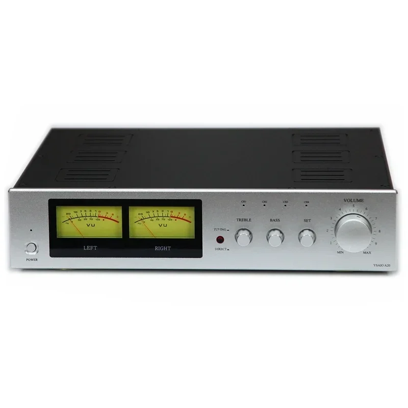 AC220V AC110V 200W * 2 2.0 canali IRF240 IRF9240 Tubo FET ad effetto di campo Doppio VU Meter Amplificatore audio per musica domestica