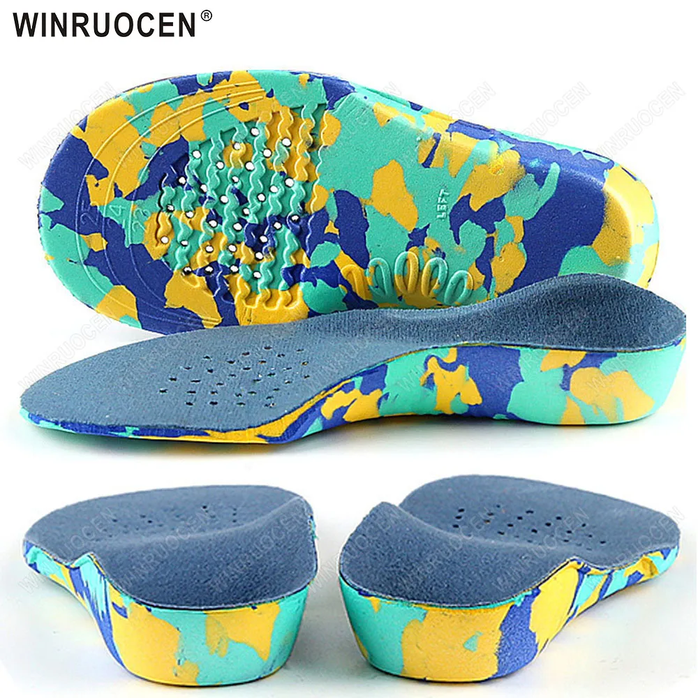 Kid Orthopedic Insoles for Shoes Flat Foot Arch Support Children Soles Sports Breathable Pads Correction insole Accessories