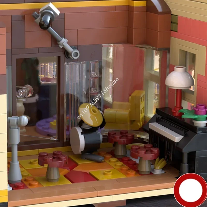 4711 peças moc o songstitcher edifícios modulares bloco de construção presente de natal coletor mestre perfeito para entusiastas do modelo