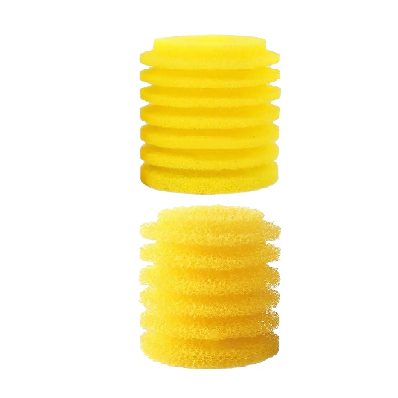 Fish Tank Filter Sponge Easy Installation for Freshwater and Saltwater Environments 6.5x7cm Sturdy Aquarium Pre Filter Roll