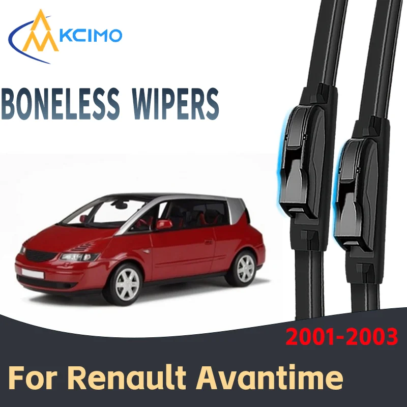 

Easy Install Wiper Kit For Renault Avantime 2001-2003 Natural Rubber Windshield Wipers Durable Silent Car Care Replacement Parts