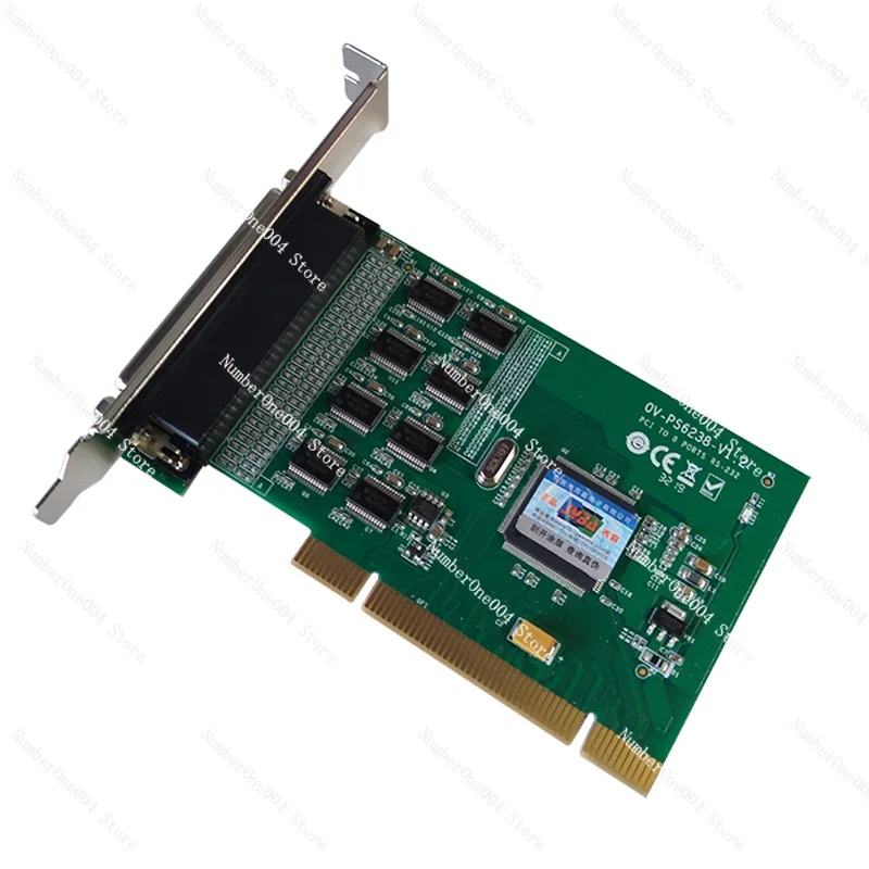 توسيع البطاقة التسلسلية PCI ذات 8 منافذ RS232 المتعددة مع منافذ COM ذات 9 دبابيس لحماية ESD #1