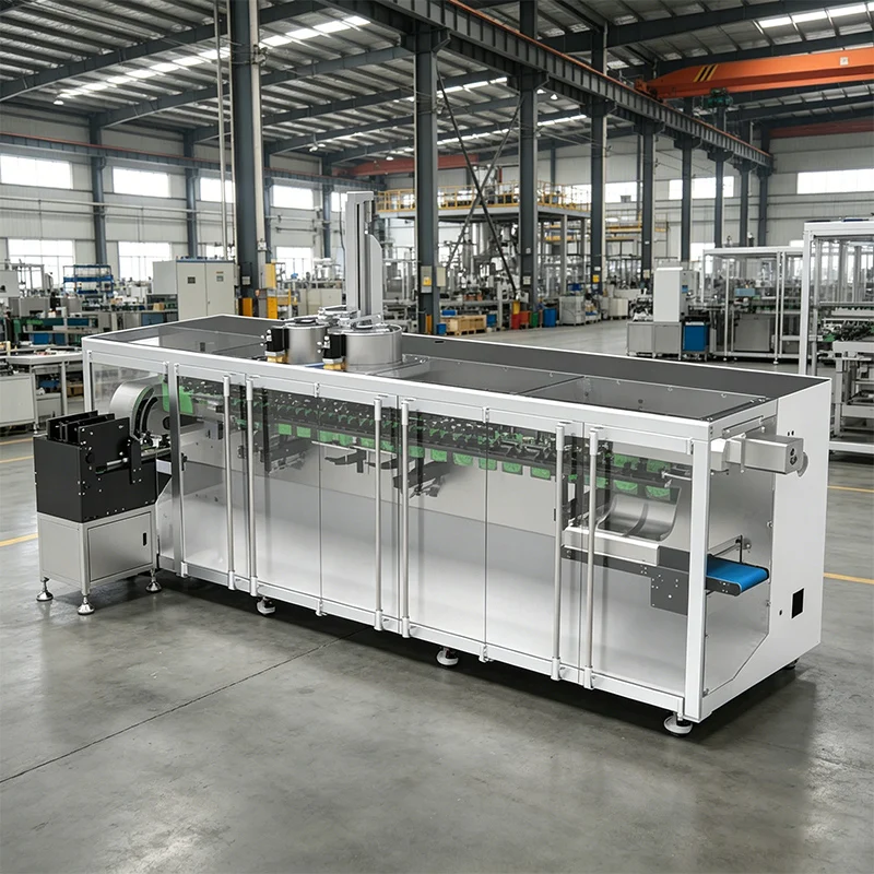 Anti Static Electronic Parts Packing Device Horizontal Automatic Packaging Machine For Components Customized