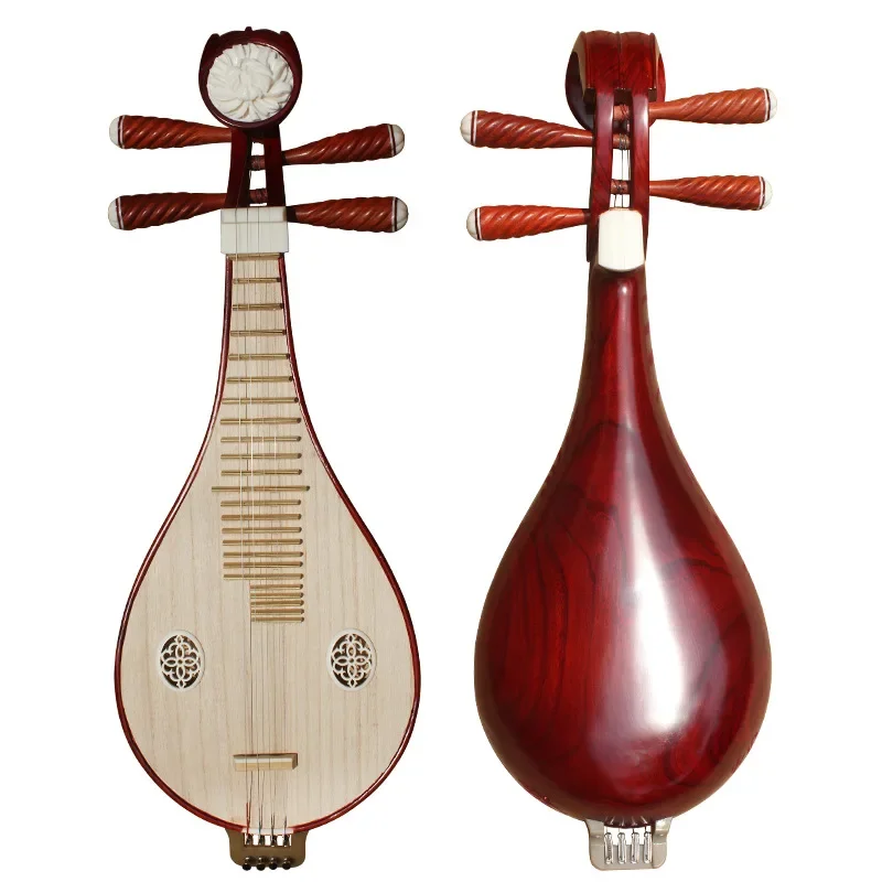 The mahogany willow music soul instrument is played professionally