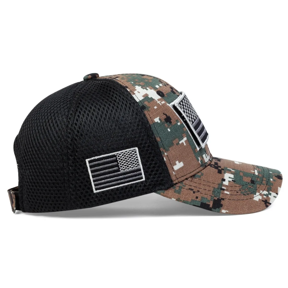 Camouflage Hat Flag Sunscreen Sports Velcro Cap Outdoor Army Fan Baseball Cap Men\'s Tactical Cap