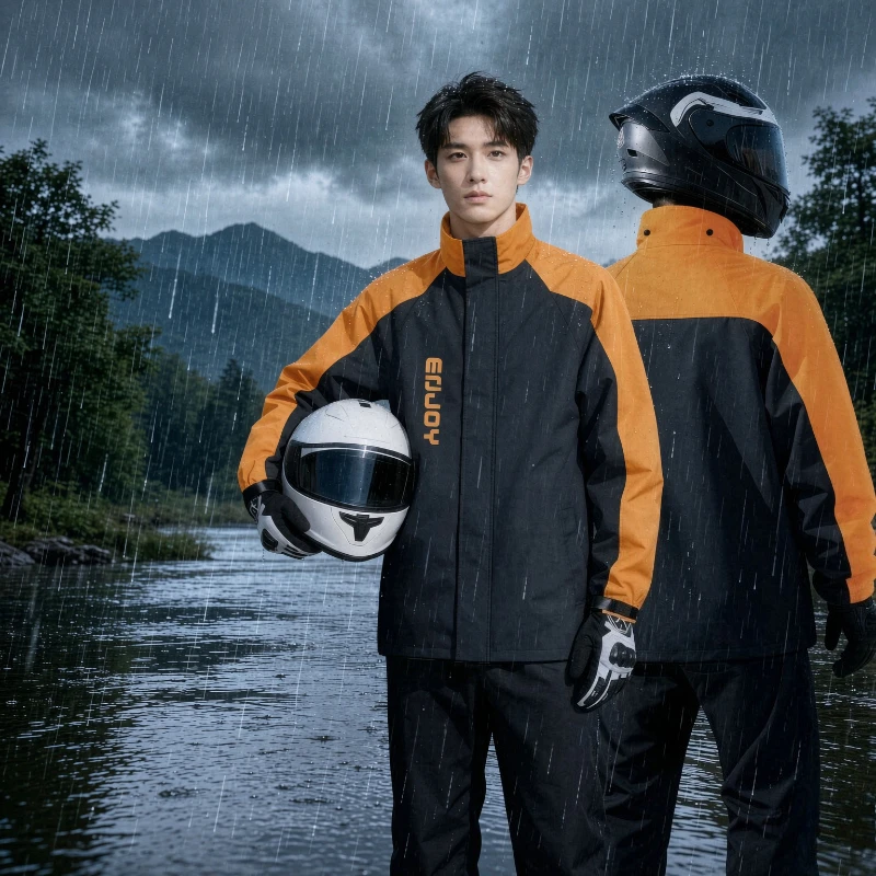 Cycling Commute Pants - Heavy Duty Two Piece Motorcycle Rain