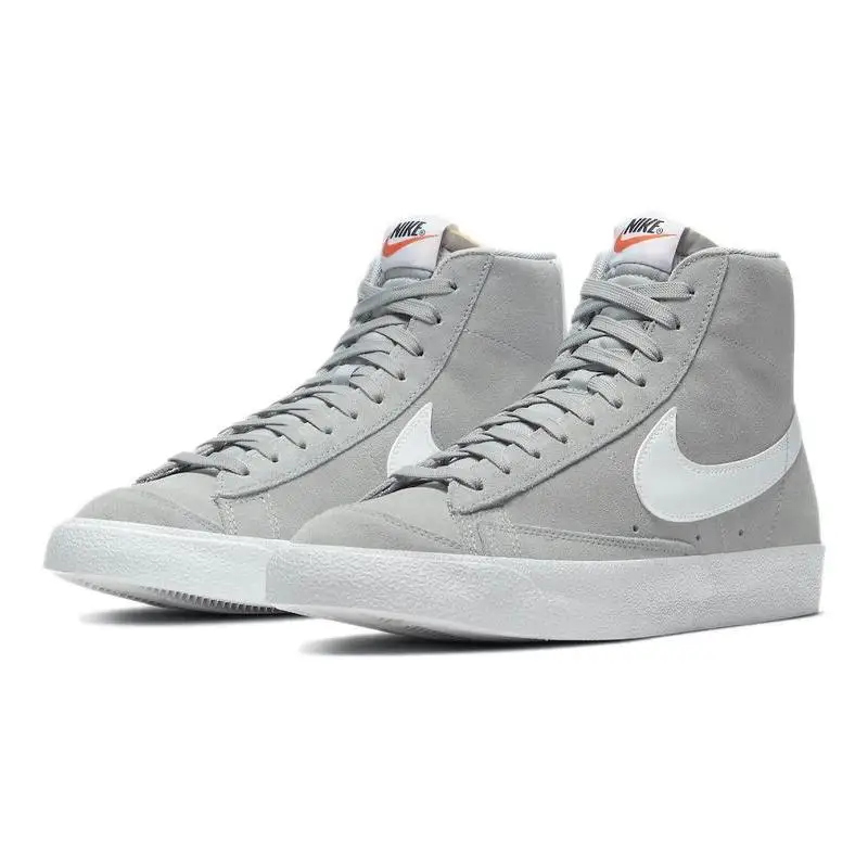 Nike Blazer Mid 77 Suede Light Smoke Grey Sneakers shoes CI1172-004 With Original Box