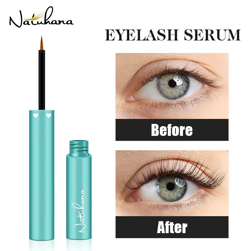 NATUHANA New Eyelash Glass Coating Eye Lash Raincoat Individual Fake Lashes Protective Sealant Coating white Glue Makeup Tools