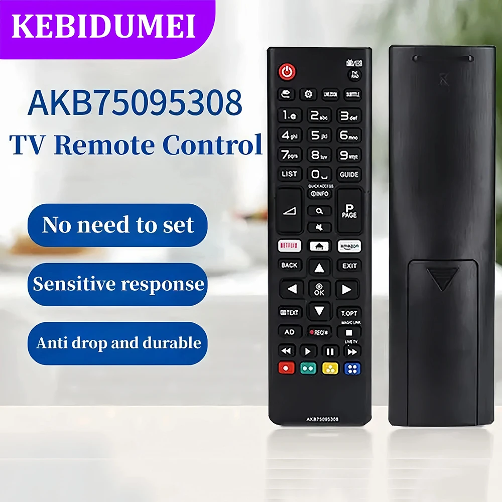 Universal Remote Control LCD TV Remote Control for Smart TV Projector IR Remote Control 433MHz Remote Control AKB75095308