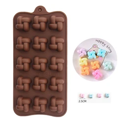 Know Shape Chocolate Mold Handmade Candy Jelly Silicone Mould Baking Tool