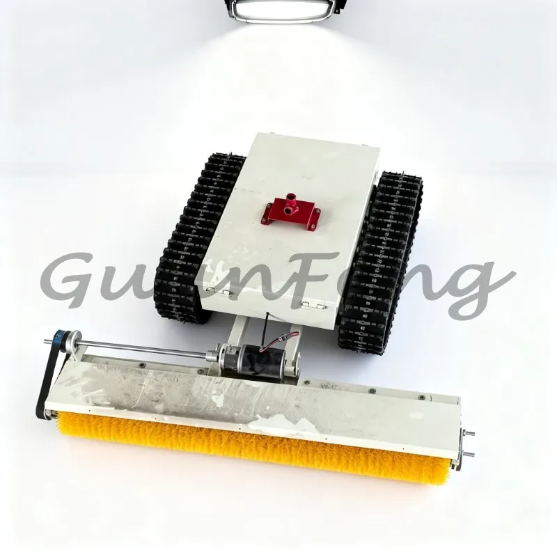 Heavy-duty Tracked Solar Panel Cleaning, Rooftop and Solar Power Plants Remotely Controlled Photovoltaic Cleaners