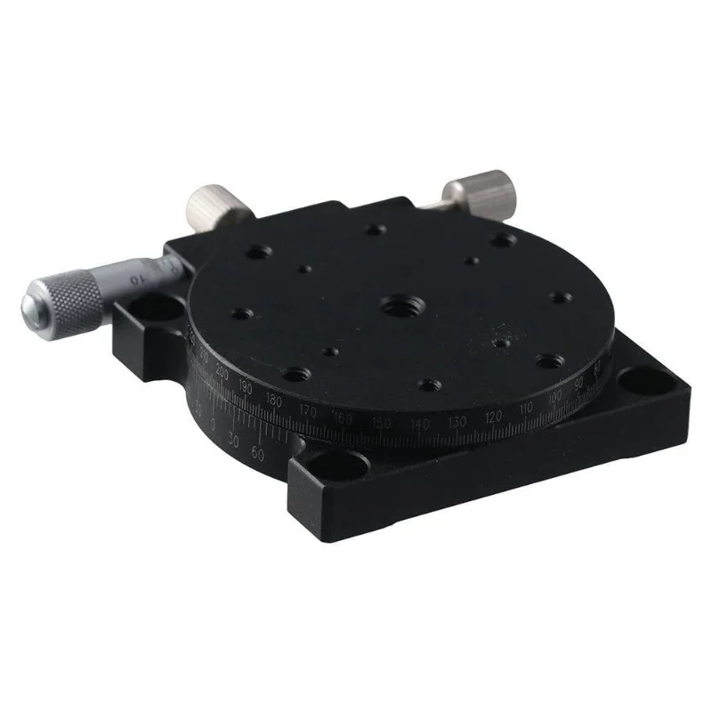 

Manual Stages 60mm Heavy-Duty Precision Linear Slides and 360° Rotary Slides with Fine Adjustment Knobs - RS60L R Compatible wit