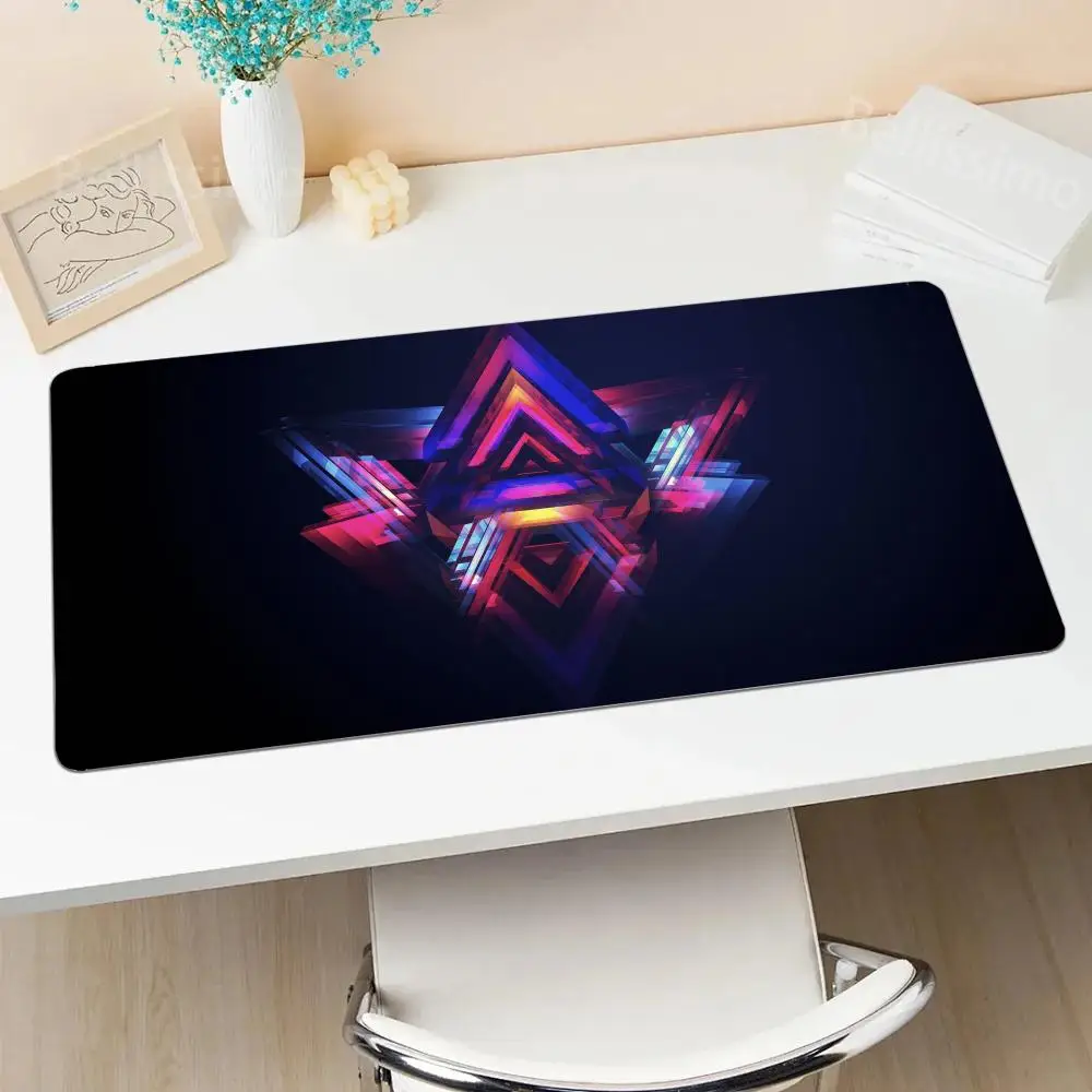 

3D A_abstract Art Desk Mat, Aesthetic Anti-slip Rubber Mouse Pad Large Gaming Mouse Pad Computer Keyboard Mat PC Accessories