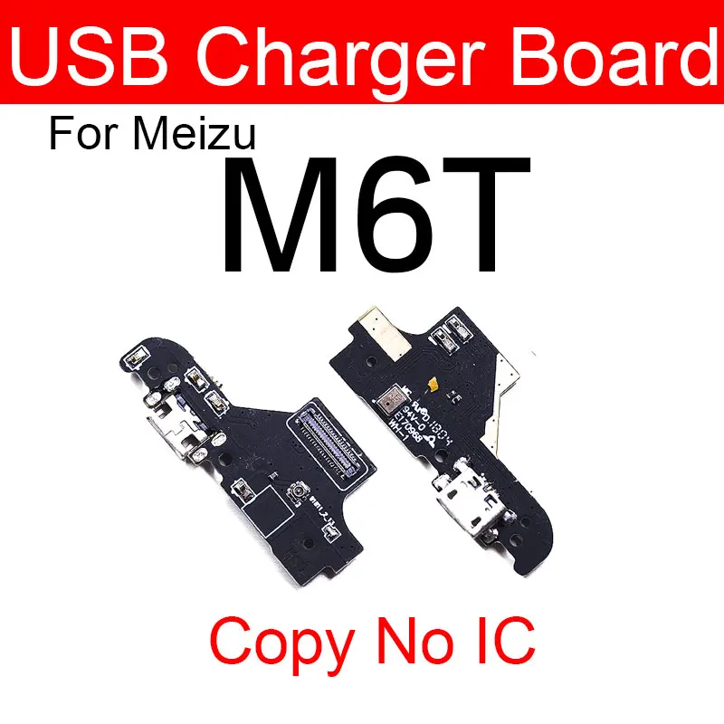 Зарядная плата с USB-разъемом для Meizu M6T Meilan 6T Blue Charm 6T M811Q M811H, зарядная док-плата с микрофоном, запасные части