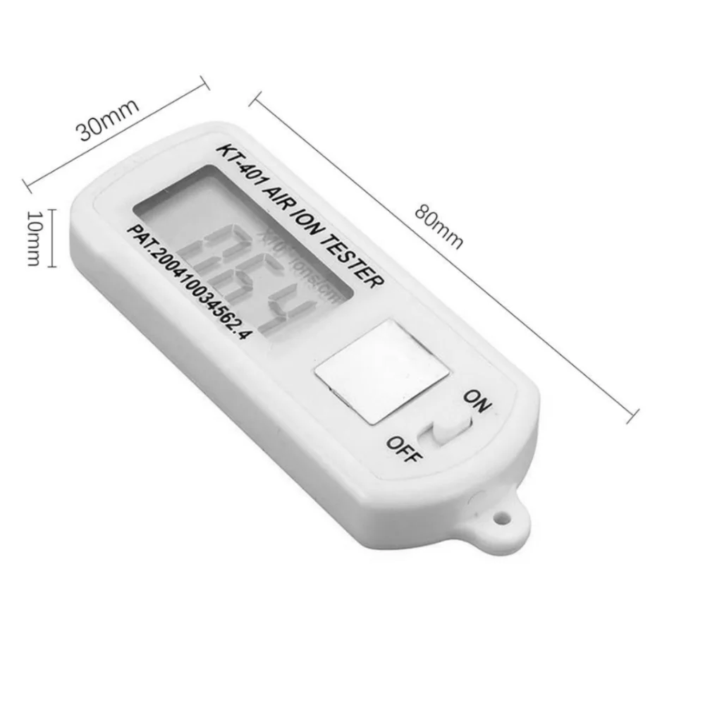 KT-401 Mini Portable Air Negative Ion Tester(test +/- Ions) Air Ion Counter Air Ion Concentration Tester Measuring Instrument