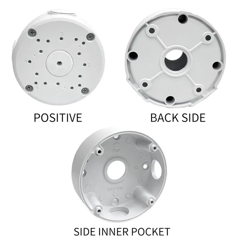 [NEW!CCDD】 3 Pack Outdoor Junction Box For Dome IP Security Cameras