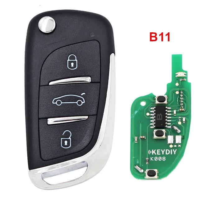 5pcs KEYDIY KD B11 NB11 B11-2 NB11-2 DS stijl 2/3 Knop Universele Afstandsbediening Autosleutel Voor KD900/KD-X2/URG200/KD MINI Sleutel Programmeur