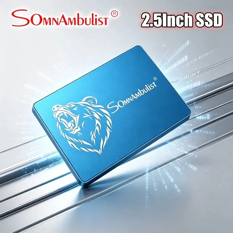 

SomnAmbulist Sata3 SSD 1TB 2TB SSD Solid State Drive 128GB 240GB 256GB 480GB 512GB 960GB for Laptop Desktop Solid State Drive