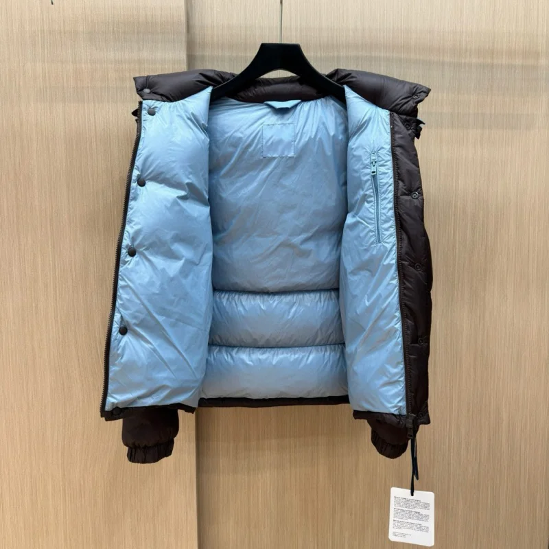 Moncl * r jaqueta de inverno feminina com zíper grosso melhores jaquetas 90 penas de ganso moda puffer casacos jaqueta feminina e masculina