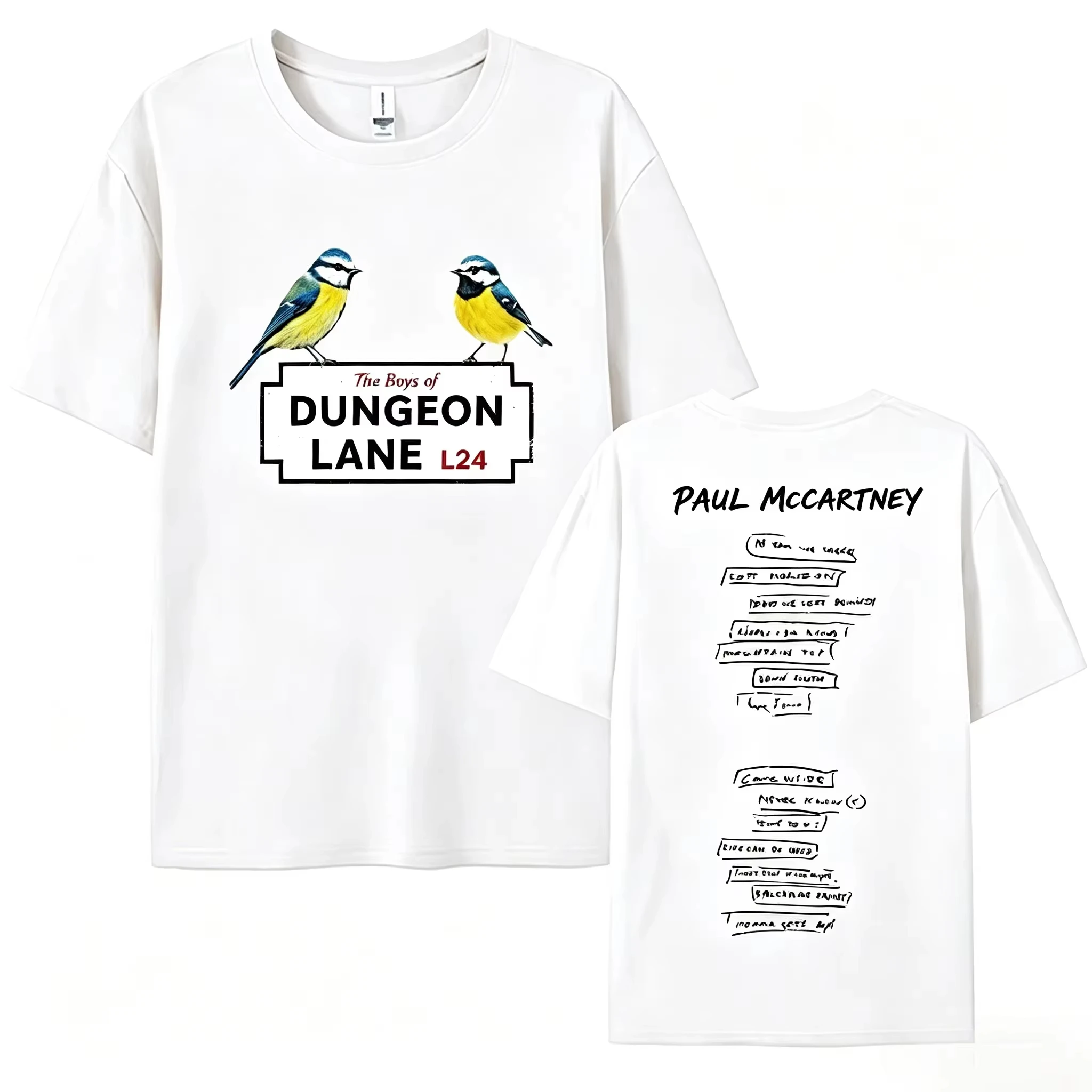 2026 Summer The Boys of Dungeon Lane Paul McCartney T-Shirt | 2026 New Album Tee | Unisex Cotton Short Sleeve Streetwear