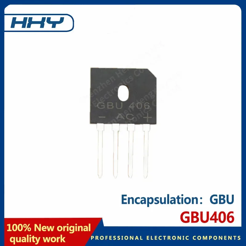 10PCS GBU406 Rectif…
