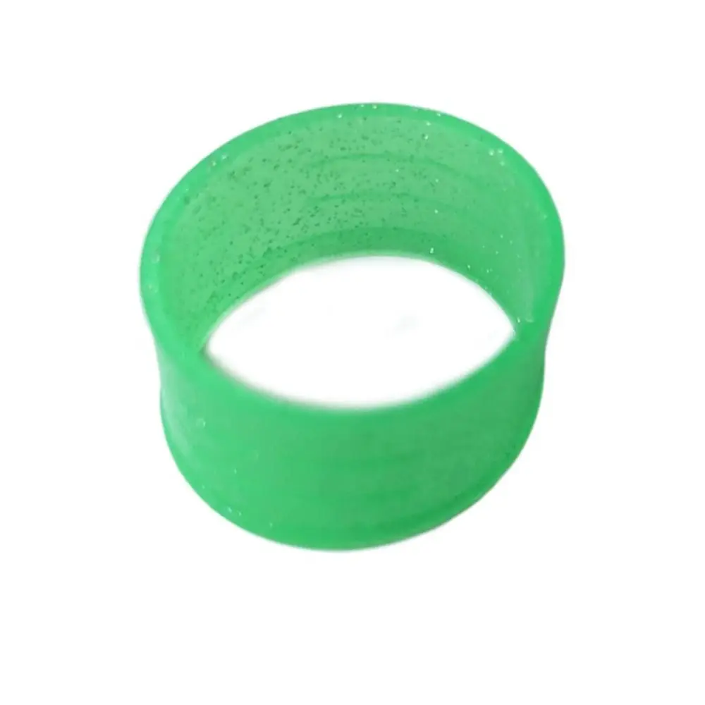 Candy Color Tennis Racket Sealing Ring Silicone Stretchy Silicone Tennis Racket Grip Ring Shiny Colorful