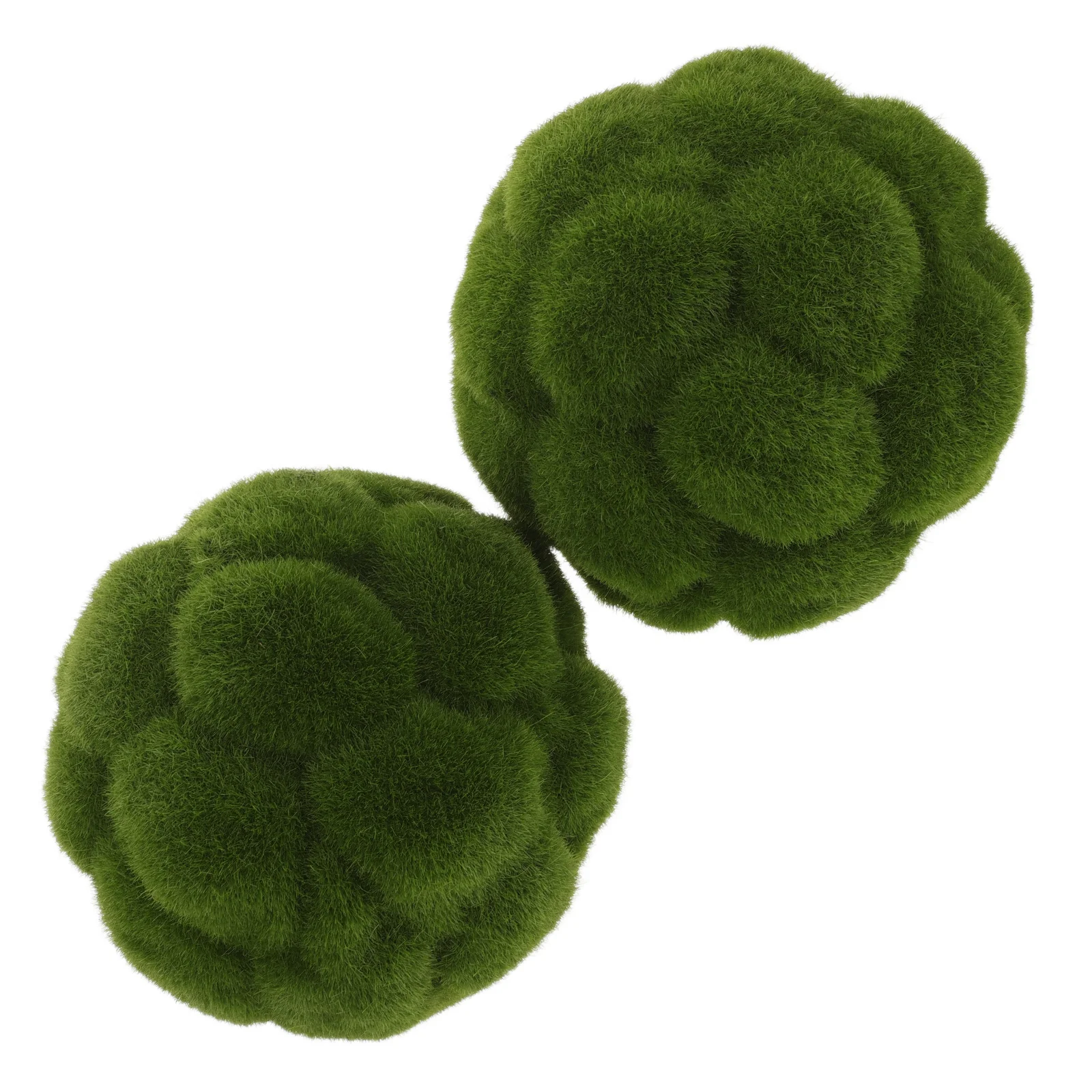 

2 Pcs 12cm Artificial balls Decorative Hanging Plants Home Garden Wedding Grass Simulated Ornament