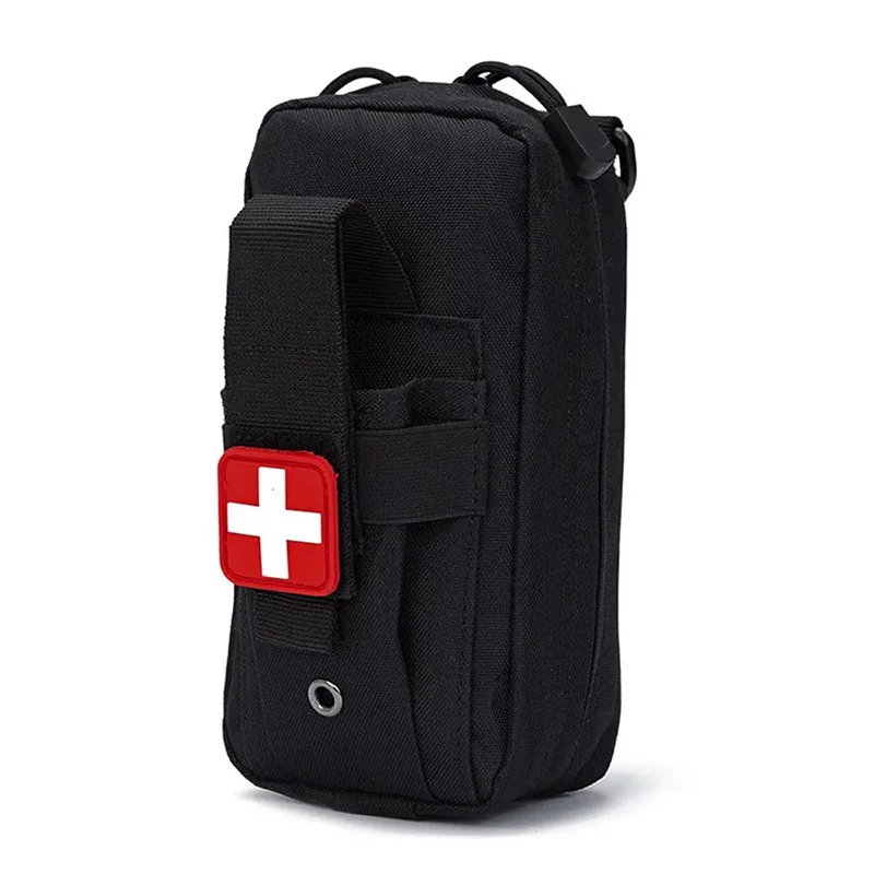 First Aid Kit Medical EDC Pouch Outdoor Medical Bag Tourniquet Scissors Waist Bag Survival Bag