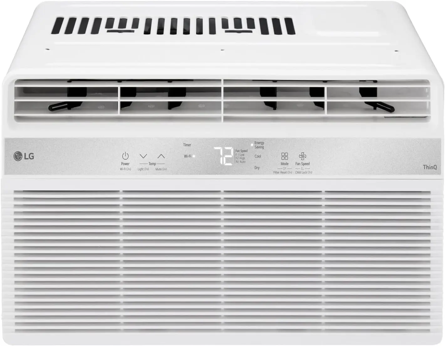 Window Air Conditioner, Wi-Fi Enabled w/Remote, for Small Room (260 Sq.Ft.), Quiet Operation, 115V, 6,000 BTU, White