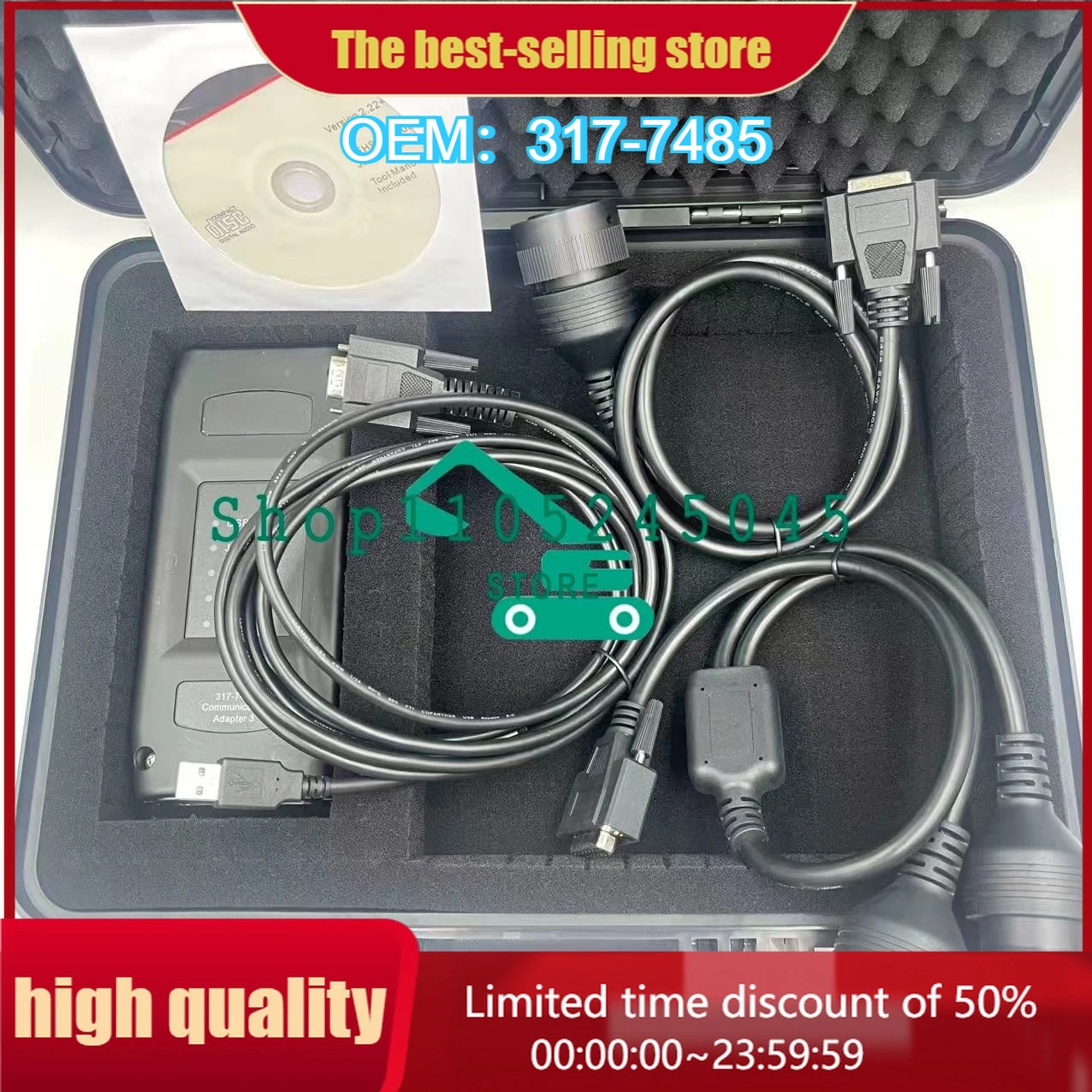 2018 version ET3 Communication Adapter Group ET III Electric System Diagnostic Tool Kit 3177485 317-7485