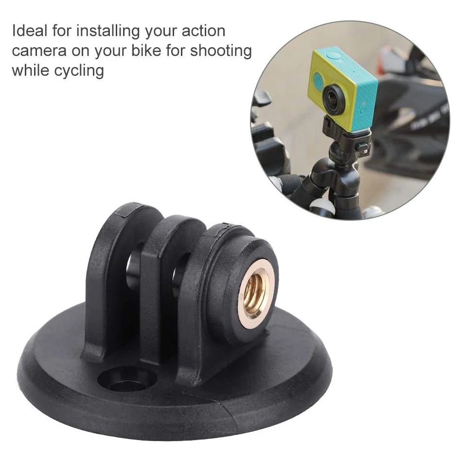 1 Set Camera Adaptor Set For Garmin Bryton Mount GOPRO Camera Bracket Holder Bicycle Mount Camera Adaptor Set