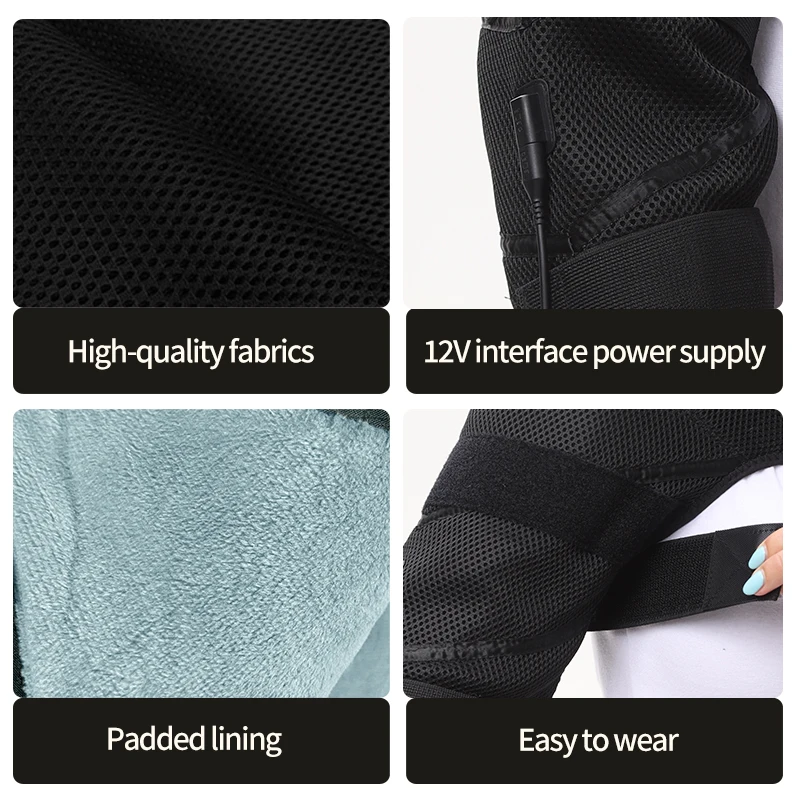 어깨 마사지 랩 전기 가열형 - 3단 온열·타이머·진동 마사지 기능, 어깨 근육 이완·관절 안락감, 매직 테이프 디자인·밀착도 조절 가능, 운동 애호가·중장년층 어깨 건강 맞춤