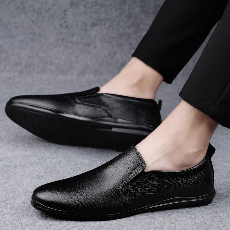

Leather Man Loafers Luxury Casual Shoes For Men Boat Shoes Handmade Men Slip on Driving Shoes Male Moccasins Zapatos Size 38-45